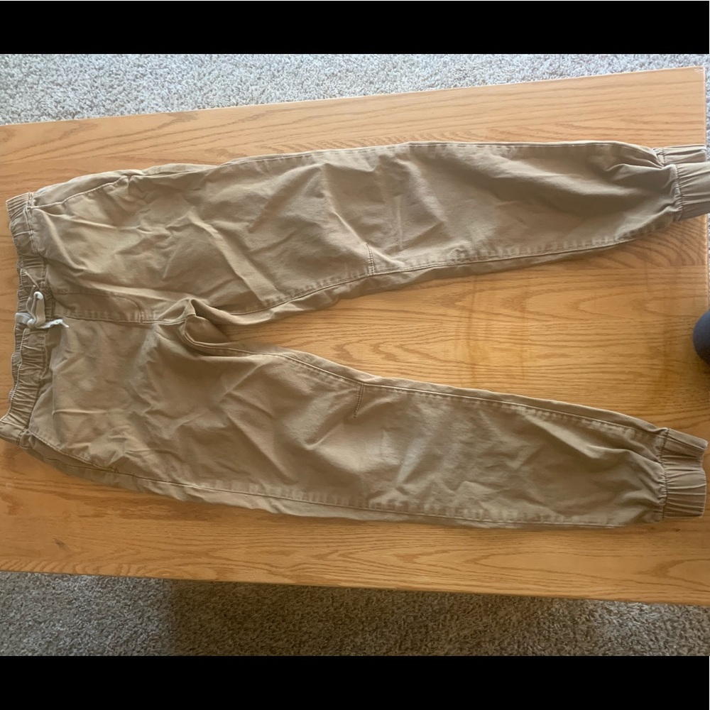 Boys Khaki Joggers